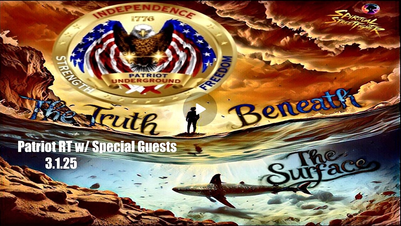 Patriot RT w/ Special Guests (3.1.25 @ 7PM EST) - related info & links in description