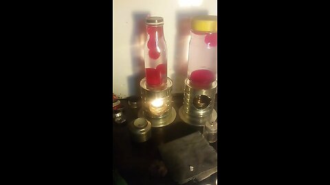 Tea Light Candle Lava