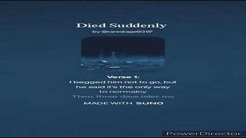 "Died Suddenly"