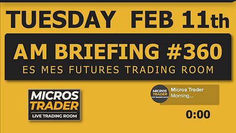 ES MES Futures Trading: Key Levels, Tips, Technical Analysis. Tuesday "AM Briefing"