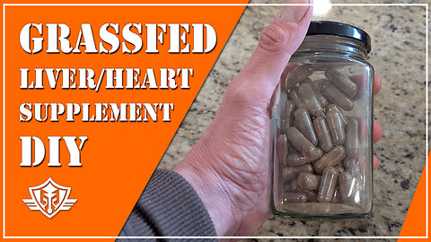 DIY Homemade Organ Meat Supplements 💊🥩 | Grass-Fed & Wild Liver and Heart Capsules #organmeat