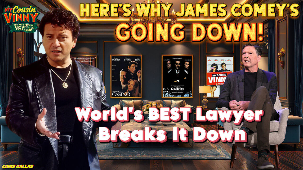 Here's Why Comey’s Going Down! Vinny Connects the Dots - Watch This Before It Gets Buried!