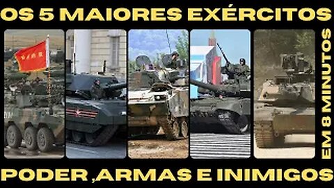 🌍 Os Maiores Exércitos do Mundo em 2024: Poder, Armas e Inimigos! 🚀 #exercito