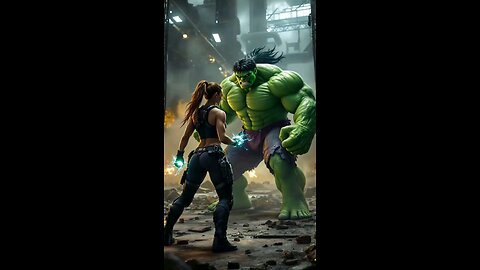 hulk + girl fusion