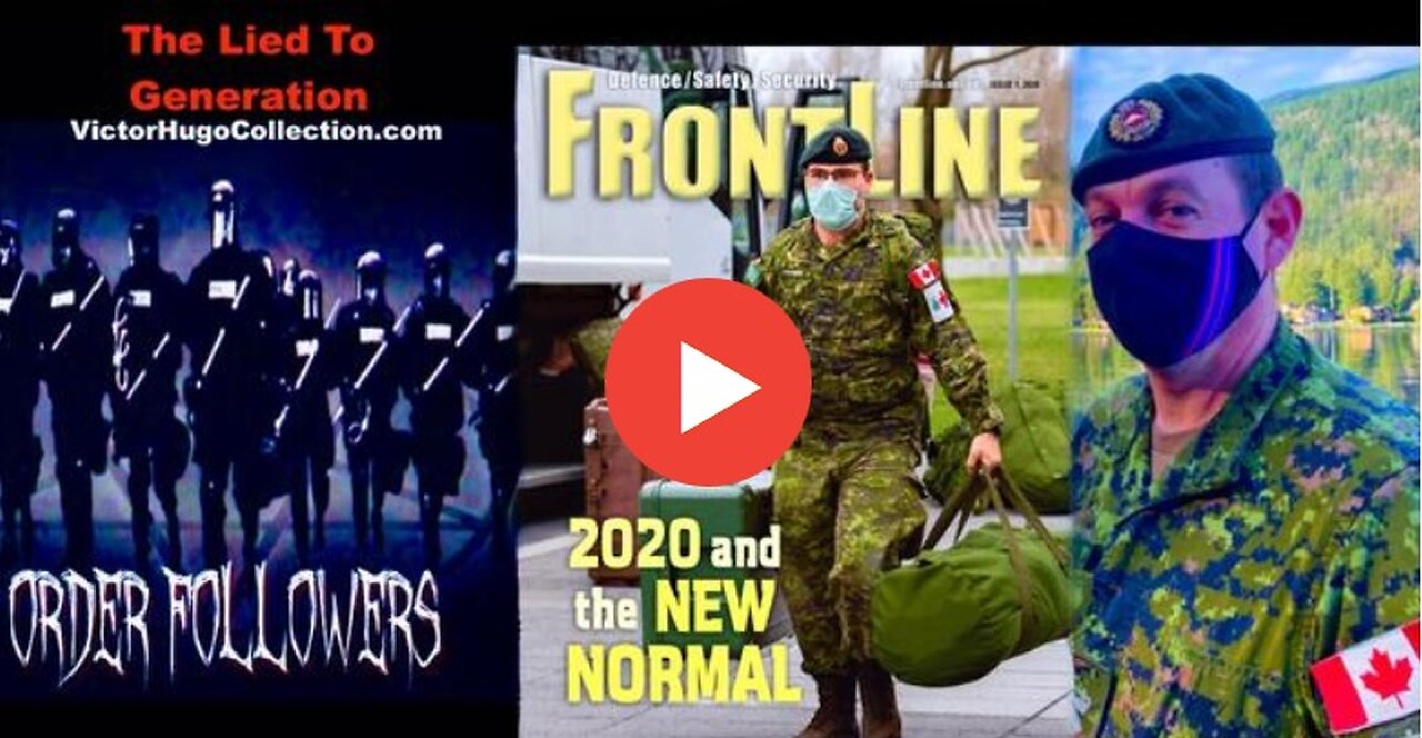 Canadian Military Covid Whistleblower Exposes Order Following Woke Army Curtis Griffin Victor Hugo