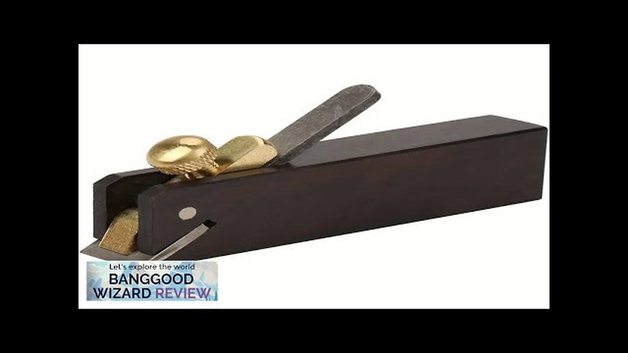 Mini Wood Planer Ebony Woodworking Hand Plane Mini DIY Cable Line Woodworking Review