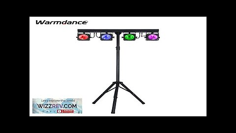 COB RGB Par Light with Tripod Stand 3 in 1 Stage Effect Review