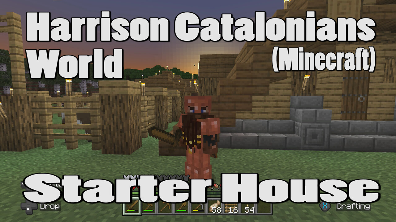 Harrison Catalonians World (Minecraft) Starter House