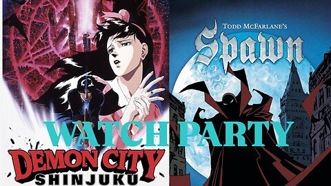 Demon City Shinjuku (1988) & Spawn (s1 e1-3 | 👻Hell-O'-Stream🎃