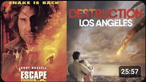 ESCAPE FROM LA WAS A DOCUMENTARY! WE KNEW LA WOULD BE DESTROYED BECAUSE THEY TOLD US IT WOULD BE!