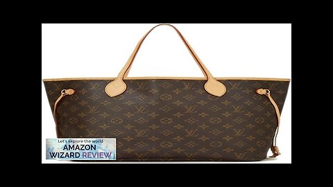 Louis Vuitton Pre-Loved Monogram Canvas Neverfull MM BrownClassic Neverfull carry-all tote Review