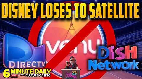 Disney's VENU DESTROYED! Cancelled Joint Venture! - 6 Minute Daily - January 10th