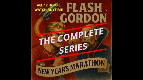 🎬 FLASH GORDON - COMPLETE 1930's SERIALS - Watch anytime - Jump in anywhere!
