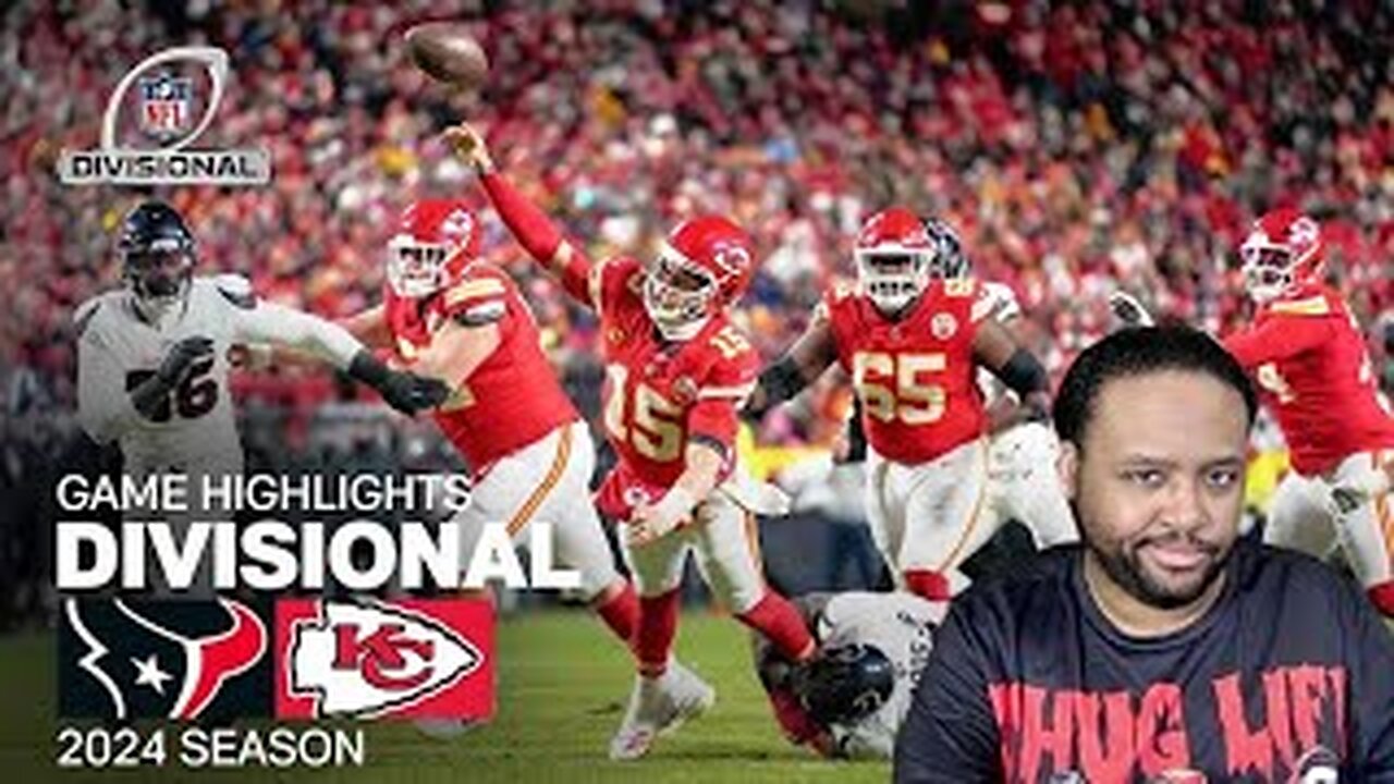 Not Surprised | Texans vs Chiefs 2024 Divisional Highlights Reaction