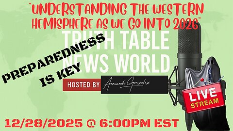 "UNDERSTANDING THE WESTERN HEMISPHERE AS WE GO INTO 2026"