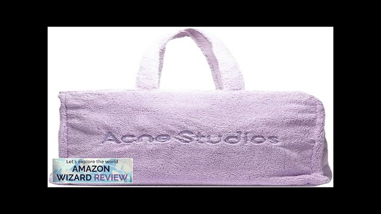 Acne Studios Purple Furry Tote Os Purple Review