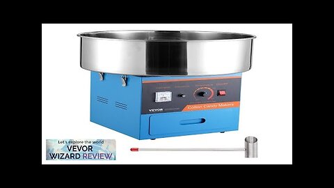 VEVOR Electric Cotton Candy Machine 1000W Candy Floss Maker Commercial Cotton Candy Review