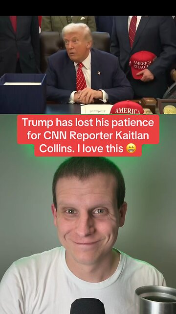 Trump has lost his patience for the CNN Reporter Kaitlan Collins