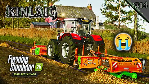 FIELD OF TEARS 🥹w/ the HOLARAS UMR-300 & GRIMME VARITRON. 🧅 | Kinlaig Ep. 14 | Farming Simulator 25
