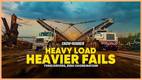 The Most Uncoordinated Delivery Team Ever | SnowRunner Funny Gameplay