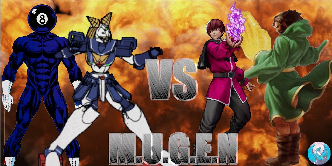 Clash of the Outliers: Robo-Ryuko & 8-Ball VS Rasputin & Orochi Chris | MUGEN Team Match!