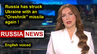 Russia has struck Ukraine with an "Oreshnik" missile again!