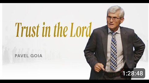 ПАВЕЛ ГОЙЯ: УПОВАЙ НА ГОСПОДА