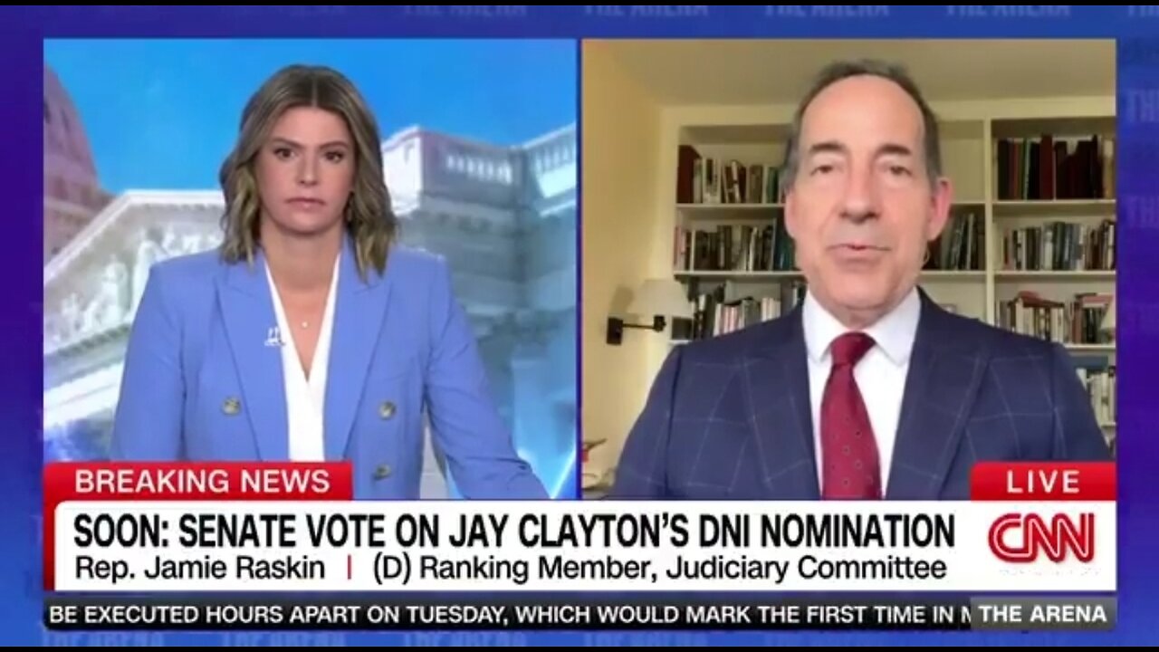 Jamie Raskin Claims Not Seeing MAGA Hats Means Republicans Are Plotting Election Mischief