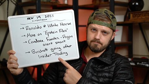 [11.19] Ronaldo at the White House, New Ukraine Peace Deal, More on Epstein Files, Elon's Robots