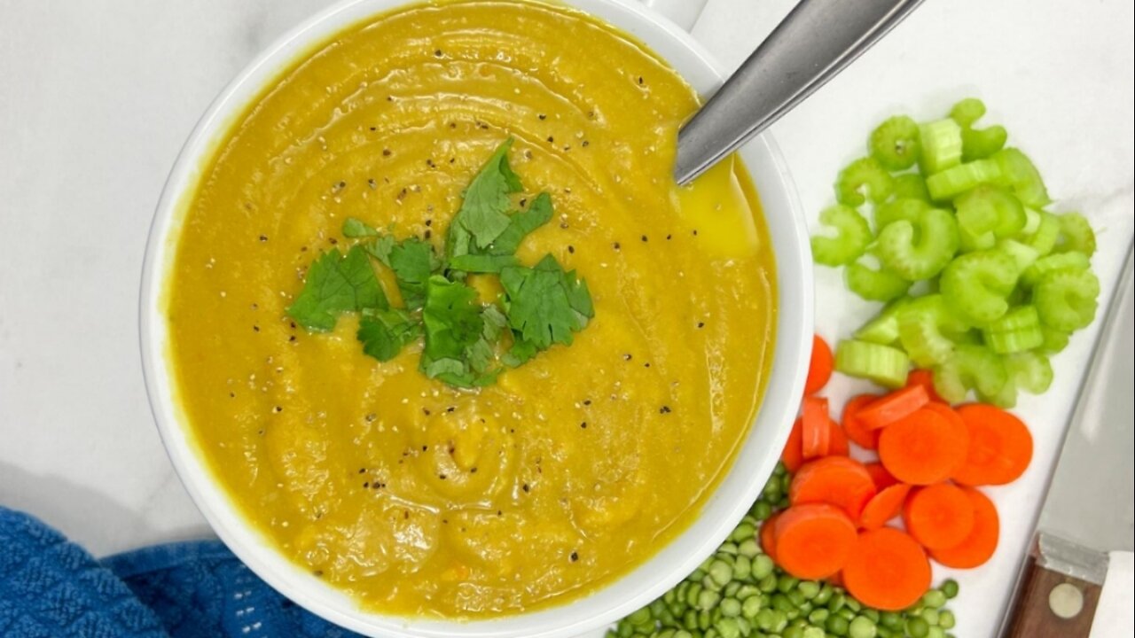 'Cooking' Some Homemade 'French' 'Canadian' 'Pea Soup' 🍲 Yummy