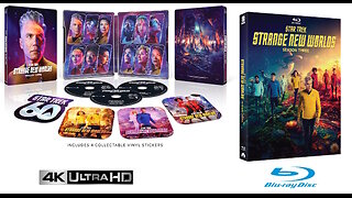 Star Trek: Strange New Worlds: Season Three [4K UHD Steelbook & Standard Blu-ray & DVD]