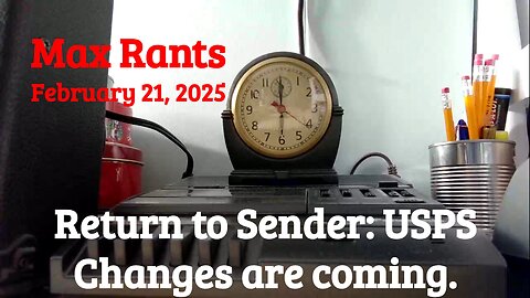 USPS: RETURN TO SENDER? TRUMP WILL CLEAN UP THEIR MESS.