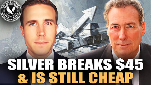 Silver Surges Past $45... $50 Next? | David Morgan