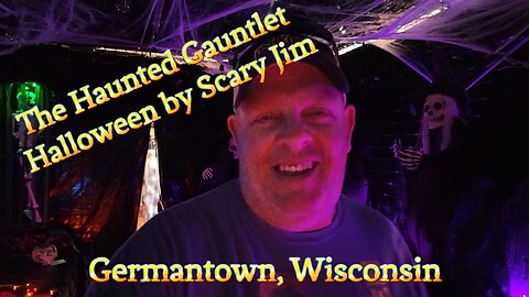 The Haunted Gauntlet at Halloween by Scary Jim! Germantown, Wisconsin.