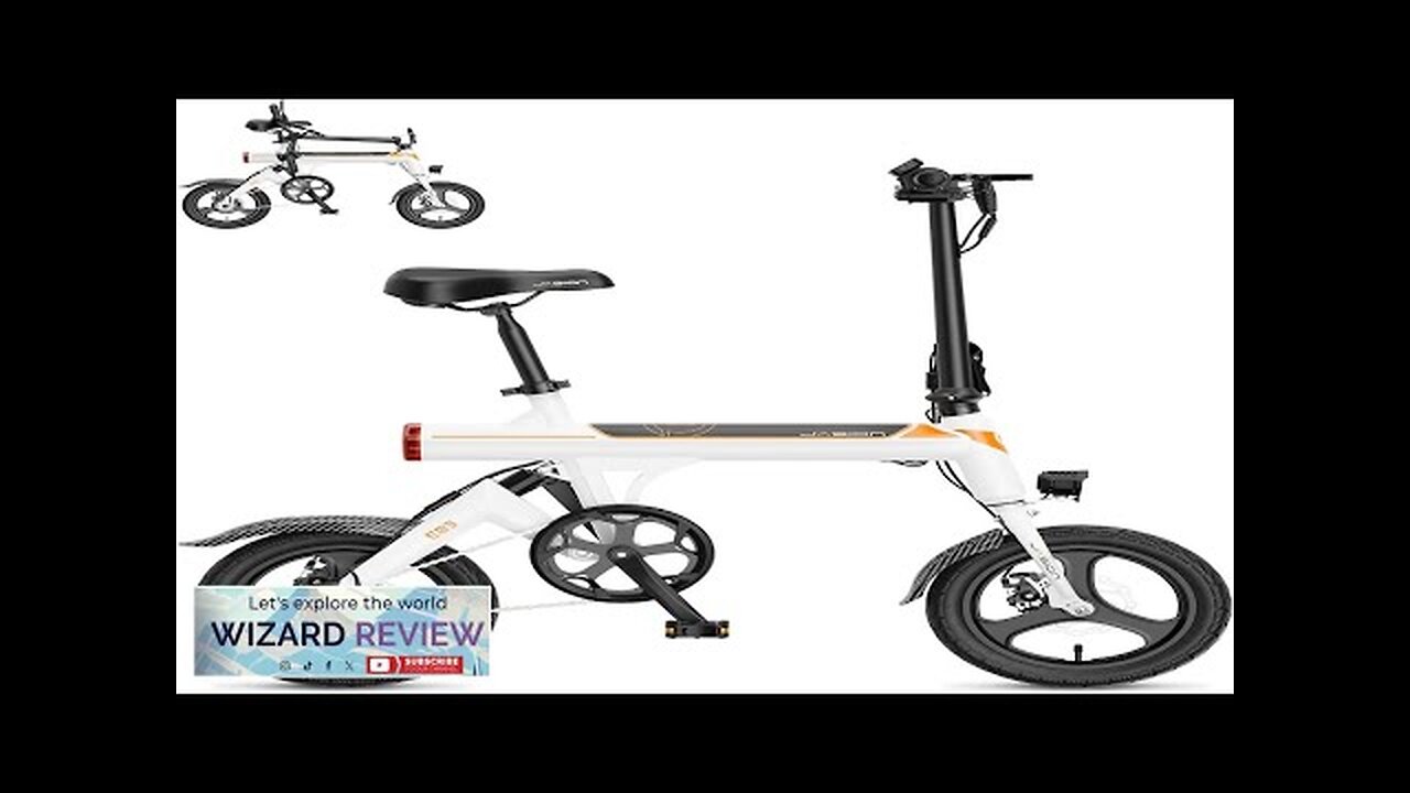 Jasion EB3 Electric Bike for Adults 21mph Folding Adults Electric Bicycles 350W Review