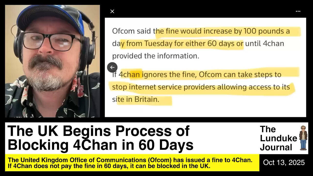 The UK Begins Process of Blocking 4Chan in 60 Days