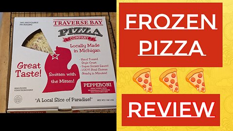 TRAVERSE BAY PIZZA CO. The Frozen Pizza Review