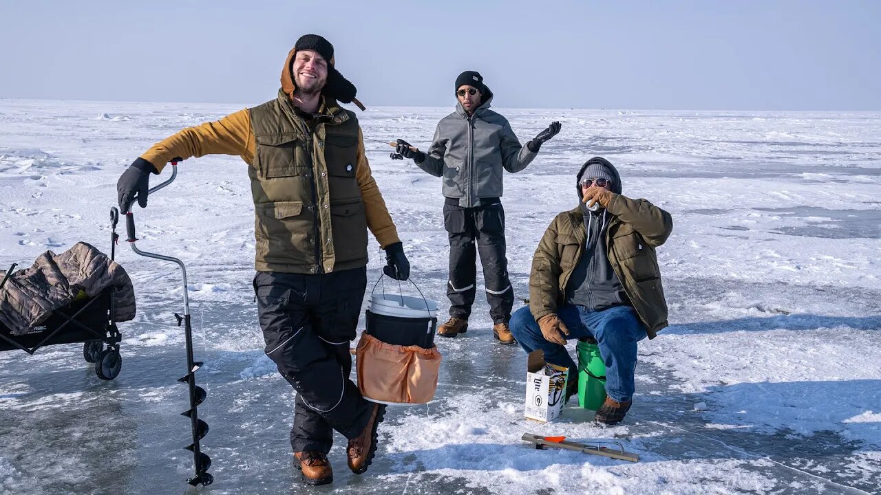 Frozen Fury: The Ice Fishing Adventure That Took a Wild Turn