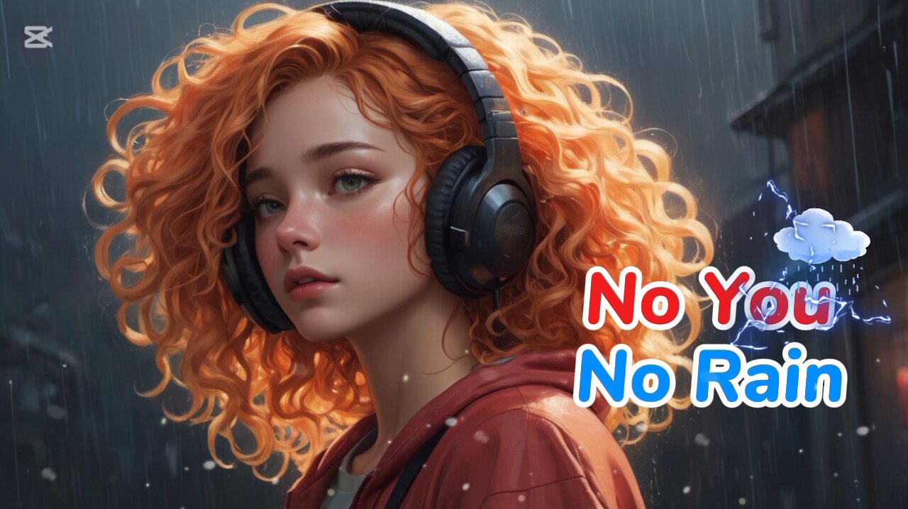 No you, No rain 🌧️ #MissCozyBeats #Lofi #LofiBeats #RelaxingMusic #CozyBeats