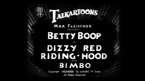 Dizzy Red Riding Hood (1931)