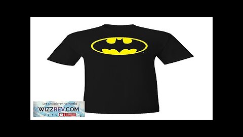 Batman: T-Shirt: Retro Logo (Black) Review