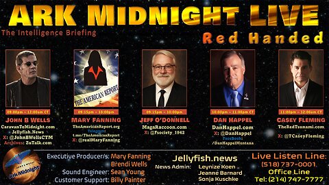 The Intelligence Briefing /Red Handed - John B Wells LIVE