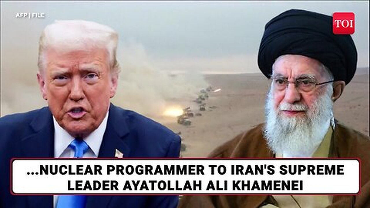 ‘Final Moments’ For Iran_ Trump's Cryptic Warning After Letter To Khamenei _ Details