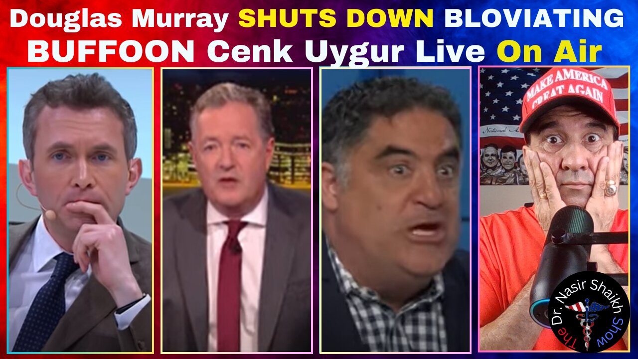 Douglas Murray FURIOUS: Argues With Cenk Uygur Telling Hamas and Its Supporters - Go To Hell