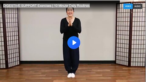 DIGESTIVE SUPPORT Exercises | 10 Minute Daily Routines