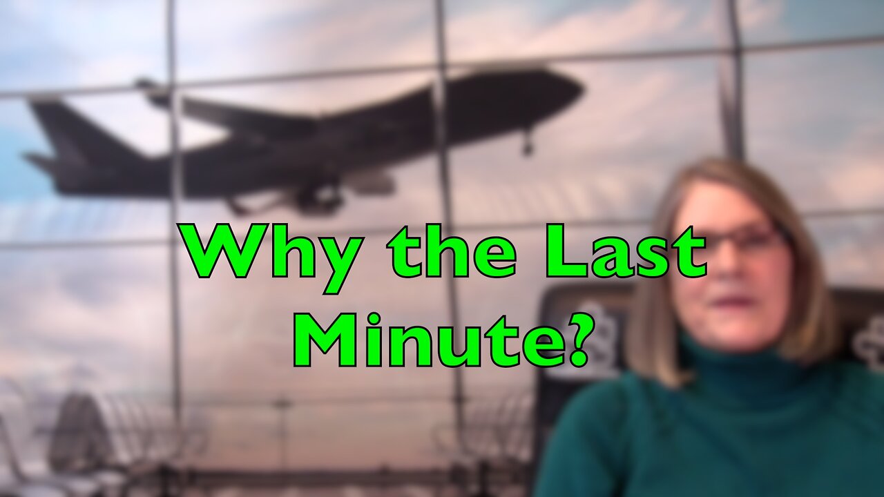 9/11 Exposed: Why the Last Minute?