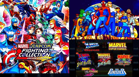 Marvel vs. Capcom Fighting Collection 💪🏻🥋👊🏻🕷🕸 (Nintendo Switch OLED🎮)