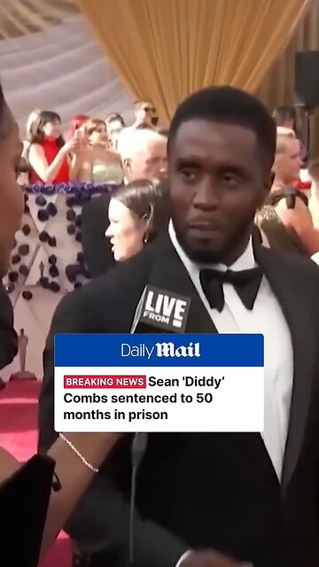 Sean 'Diddy' Combs has been sentenced to four years in prison.