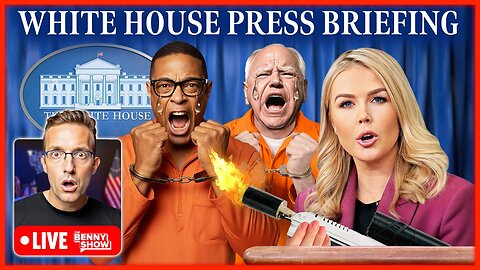 White House Press Briefing LIVE Right Now with Karoline Leavitt As Trump Threatens Don Lemon ARREST