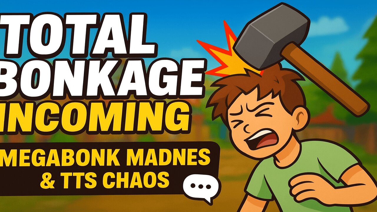 Total BONKAGE Incoming 🪓 | Megabonk Madness & TTS Chaos 💬 | Let’s Get Silly